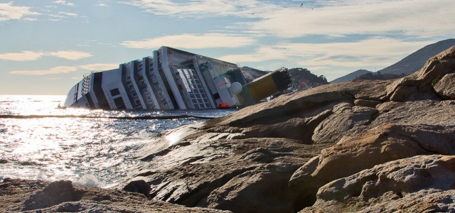 Costa Concordia, in plancia dopo il sinistro: il video
