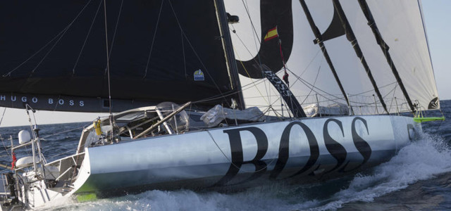 Barcelona World Race, out of straight