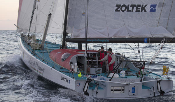 Barcelona World Race, Neutrogena chipping back miles in the south
