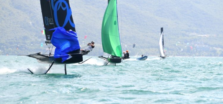 Youth Foiling Gold Cup, Team Dutch Sail vince a Limone del Garda