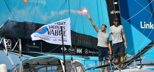 Transat Jacques Vabre, Thomas Ruyant and Morgan Legraviere win on LinkedOut