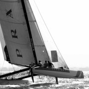 Extreme Sailing Series, Luna Rossa riding in Oman