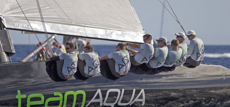 RC44 Championship Tour, Team Aquq grabs the win from the jaws of defeat