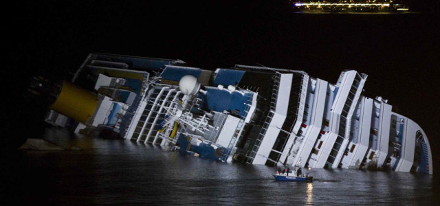 Costa Concordia, la rotta della nave secondo QPS