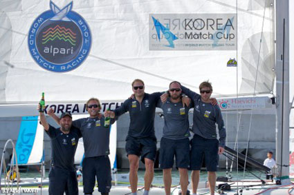 Alpari World Match Racing Tour, Bjorn Hansen conquista la Corea