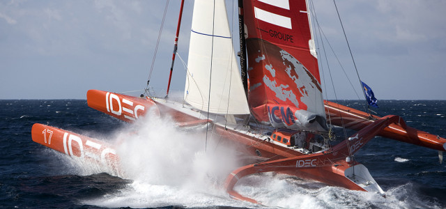 Sailing and record, IDEC Sport is two days ahed at the Cape of Good Hope