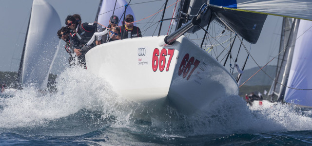 Audi Sailing Series Melges 32, il Maestrale non sorprende Fantastica