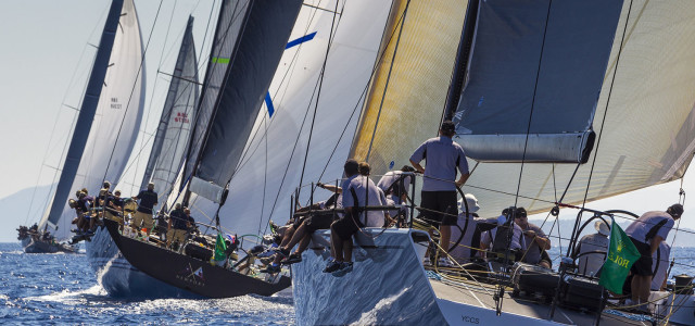 Maxi Yacht Rolex Cup, battaglia in corso a Porto Cervo