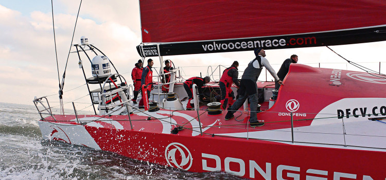 Volvo Ocean Race, Team Dongfeng sails its Volvo Ocean 65