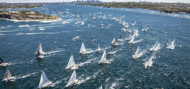 Rolex Sydney-Hobart, and they’re off