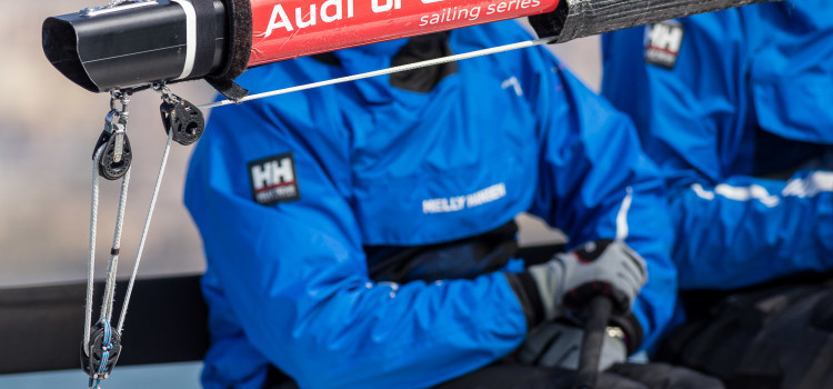 Audi tron Sailing Series, no wind no race