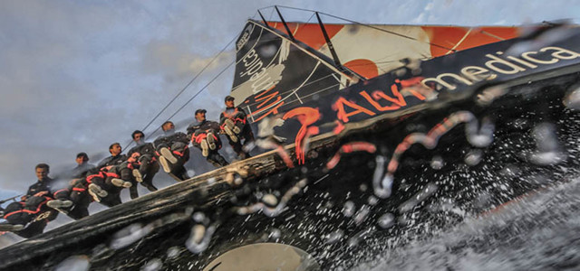Volvo Ocean Race, Team Alvimedica trains in Lisbon