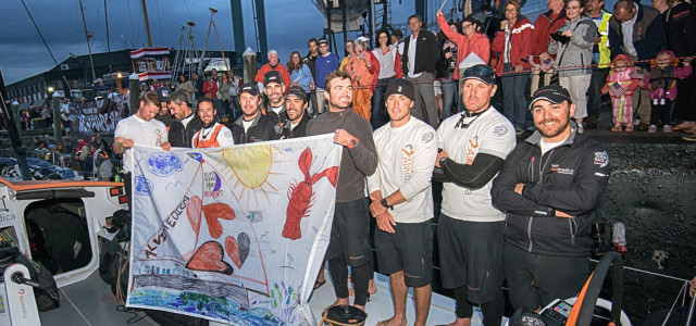 Volvo Ocean Race, Newport accoglie calorosamente Team Alvimedica