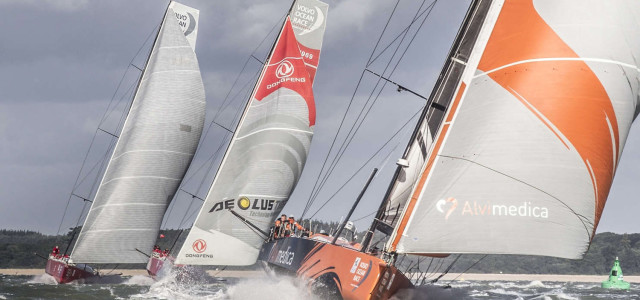 Volvo Ocean Race, they’re off… around the Britain