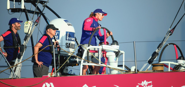Volvo Ocean Race, la In-Port Race di Abu Dhabi va a Team SCA
