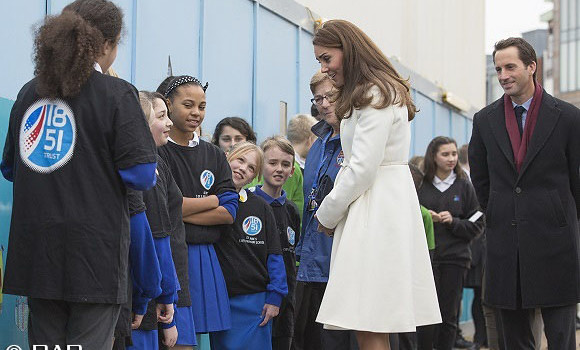 America’s Cup, the Duchess of Cambridge supports BAR