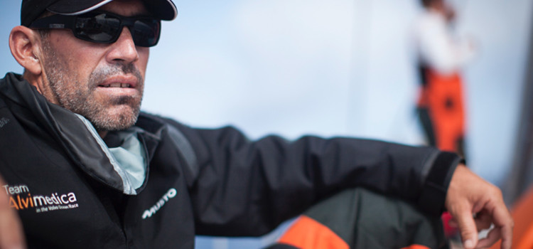 Volvo Ocean Race, Stu Bannatyne sale su Team Alvimedica