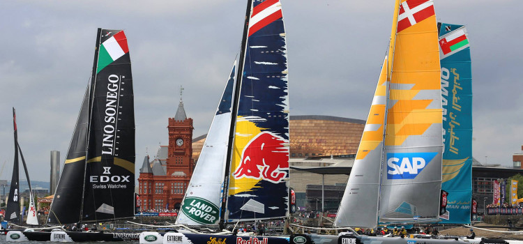 Extreme Sailing Series, a Cardiff comanda The Wave Muscat