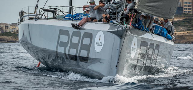Rolex Middle Sea Race, escape from Messina