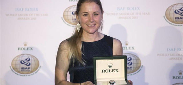 ISAF Rolex World Sailor of the Year, and the winners are Sarah Ayton, Peter Burling and Blair Tuke