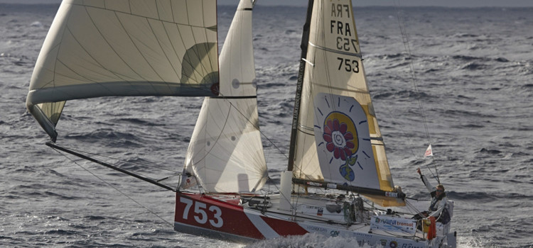 Mini Transat, a game of tacking and luck