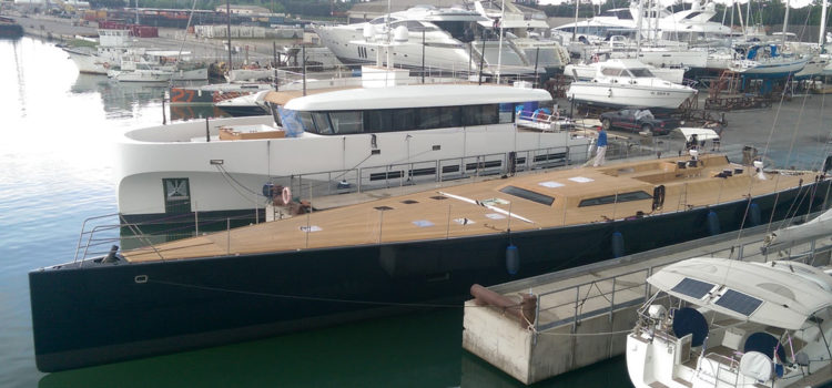 From the shipyard, Wally launches the new Wally 110