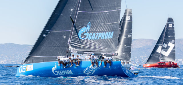 52 Super Series, Quantum Racing and Azzurra tied on the top