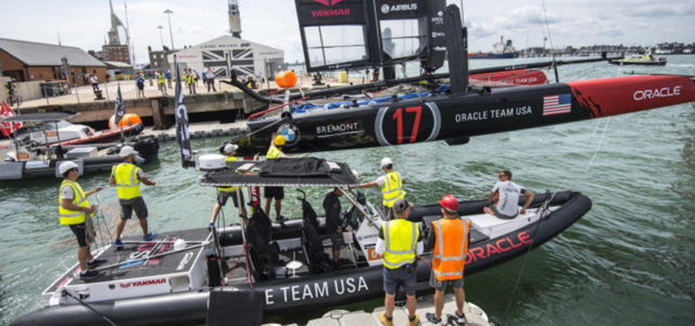 Louis Vuitton ACWS, ready to race in Portsmouth
