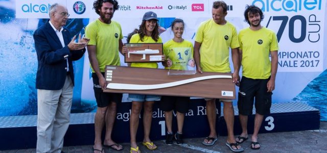 Alcatel J/70 Cup, a Riva del Garda vince Petite Terrible-Adria Ferries