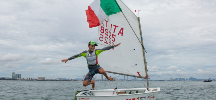 Campionato del Mondo Optimist, l’Italia festeggia con Marco Grandoni