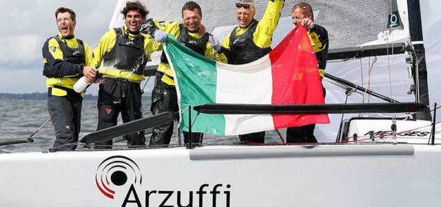 Melges 24 Worlds 2017, Italian power on the Finnish line