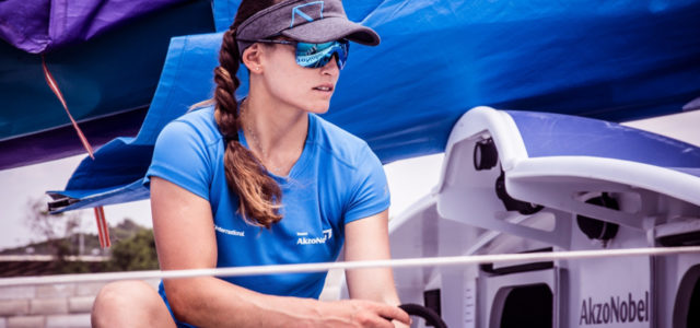 Volvo Ocean Race, Team Akzonobel hired Martina Grael