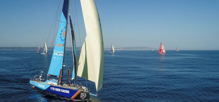 Volvo Ocean Race, the fleet is heading torward Alicante
