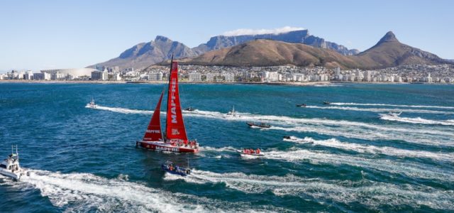 Volvo Ocean Race, Mapfre primo a Cape Town