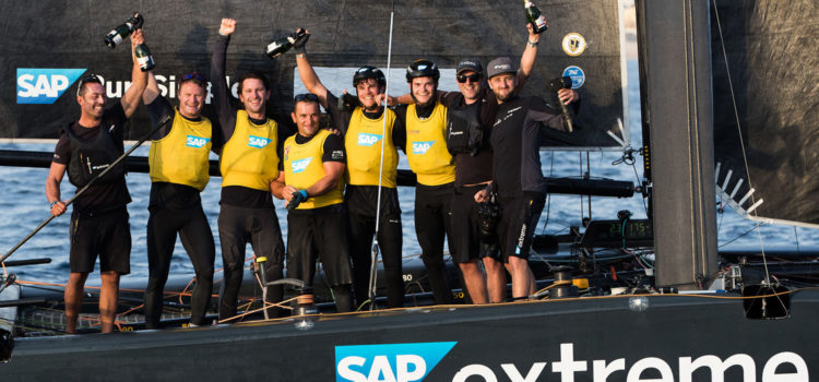 Extreme Sailing Series, Pierluigi de Felice trionfa con SAP Extreme Sailing Team