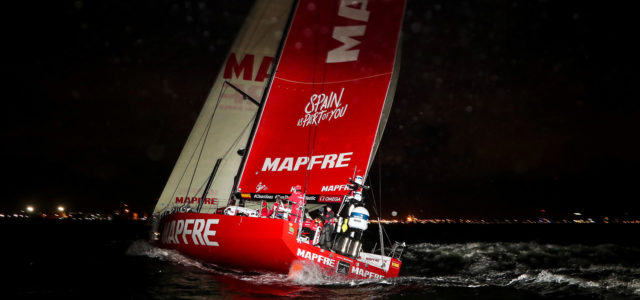 Volvo Ocean Race, Mapfre fa sua la terza tappa (la seconda di seguito)