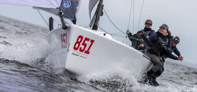 Melges 24 World Championship, Monsoon takes the lead under the rain