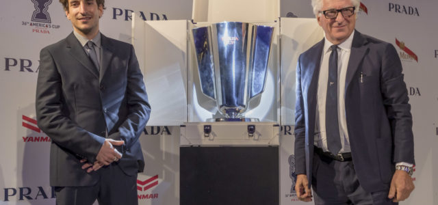 America’s Cup, Patrizio Bertelli unveils the Prada Cup