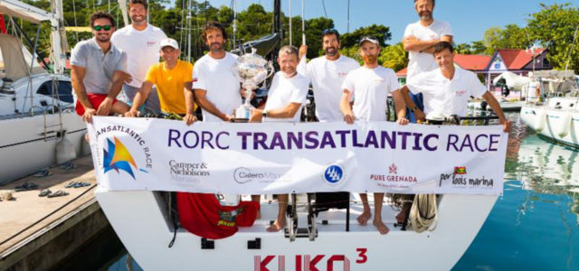 RORC Transatlantic Race, Kuka3 lifts the overall trophy