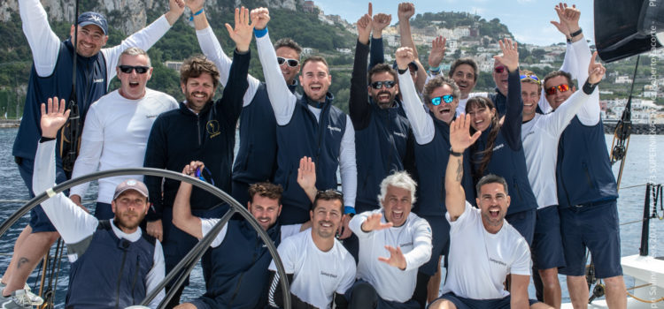 Maxi Yacht Capri Trophy, SuperNikka è terza