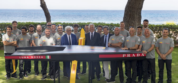 America’s Cup, presentato a Palermo il Luna Rossa Prada Pirelli Team