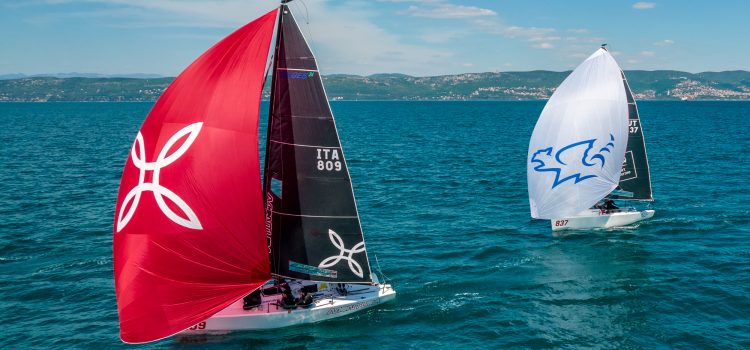 Melges 24 European Sailing Series, Arkanoé by Montura subito protagonista a Trieste