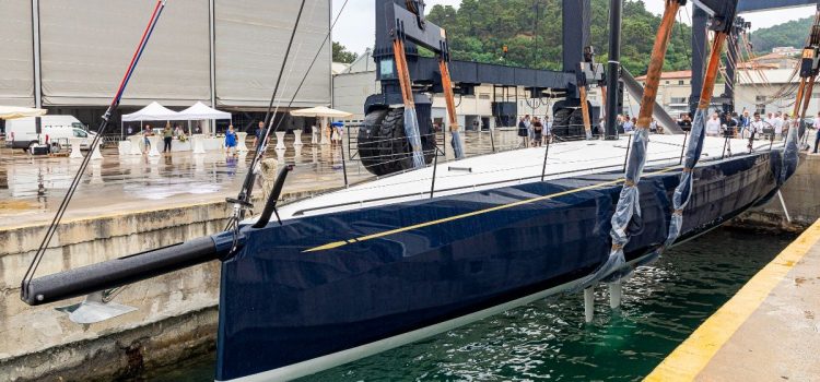 From the shipyards, the ClubSwan 80 My Song launched in La Spezia