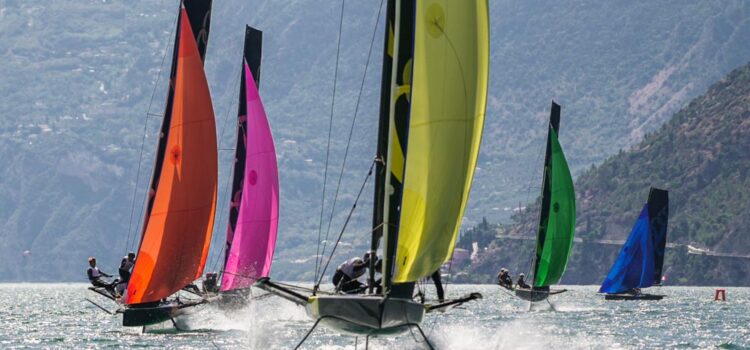 Youth Foiling Gold Cup, twelve teams ready to race in Torbole