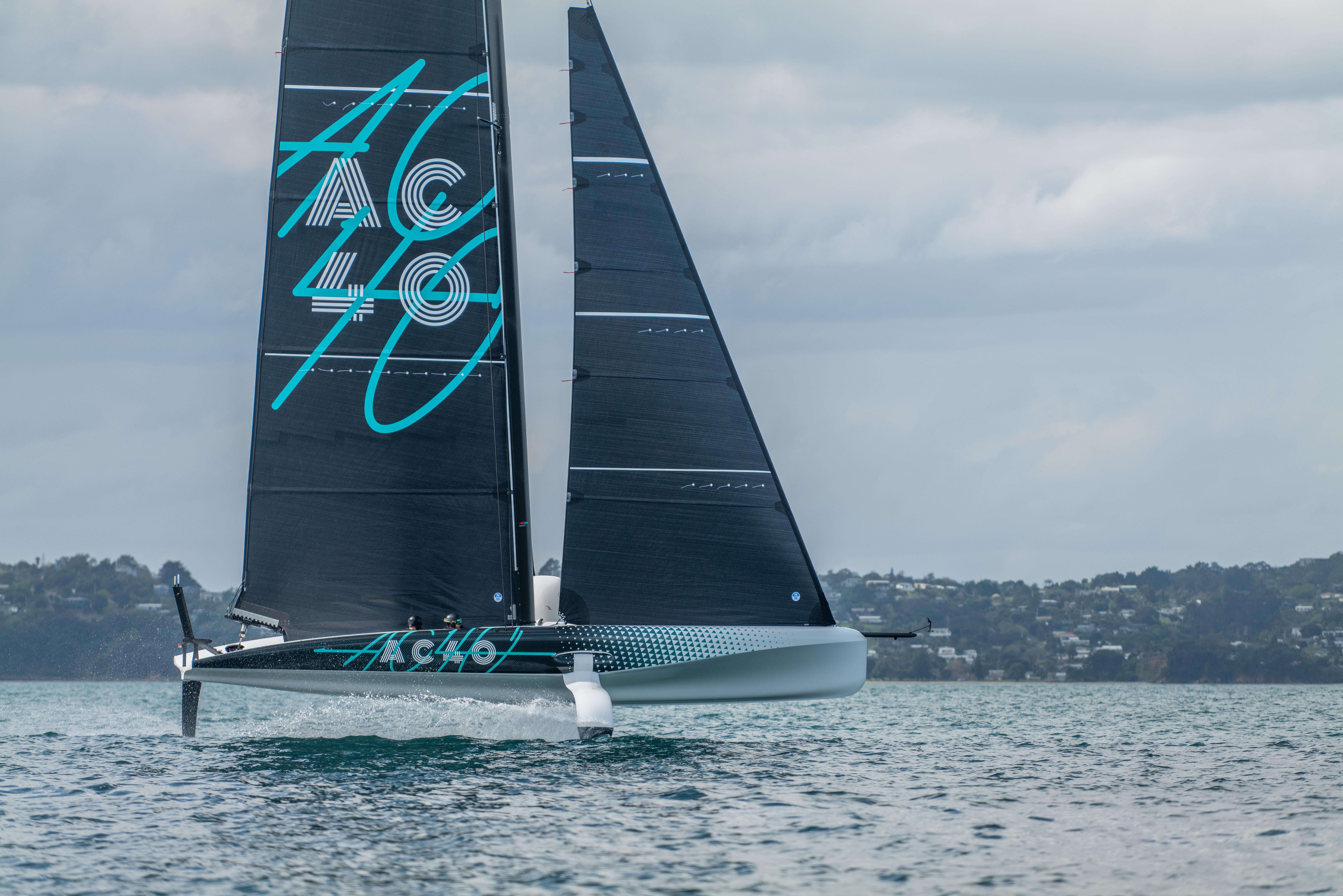 America’s Cup, the AC40 is sailing