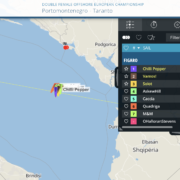 EFOEC 2023, Team Chilli Pepper primo in Montenegro; la flotta naviga verso Taranto