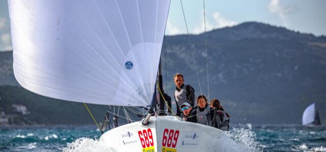 CRO Melges 24 Cup, Michele Paoletti wind in Trogir